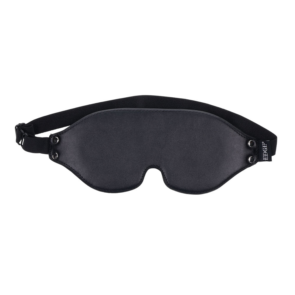 Back view of EDGE blindfold showing adjustable elastic strap for secure fit | Flirty Bay adult toys online, best sex tools